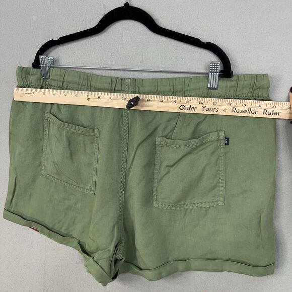 GAP Shorts Womens XL Green Casual Lounge Comfort Coastal Resort Vacay Tencel - Picture 8 of 11